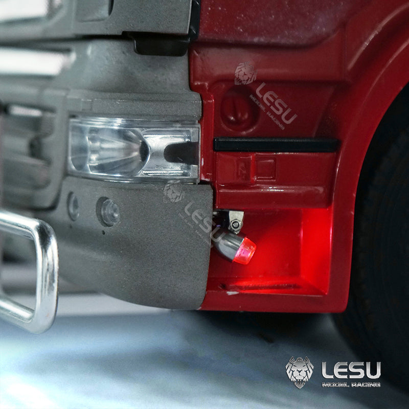 For 1/14 RC Truck Engineering Machinery Vehicle Model LED Width Lights Clearance Lights Warning Light Parts LESU S-1295