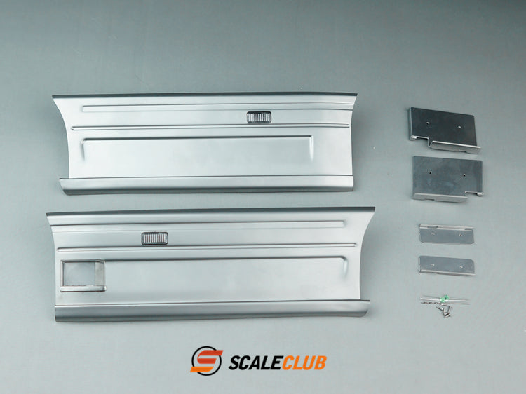1 pair of Scaleclub universal RC Tamiya LESU 1/14 R470 R730 truck toy model two-axis side panels spoiler wind deflector