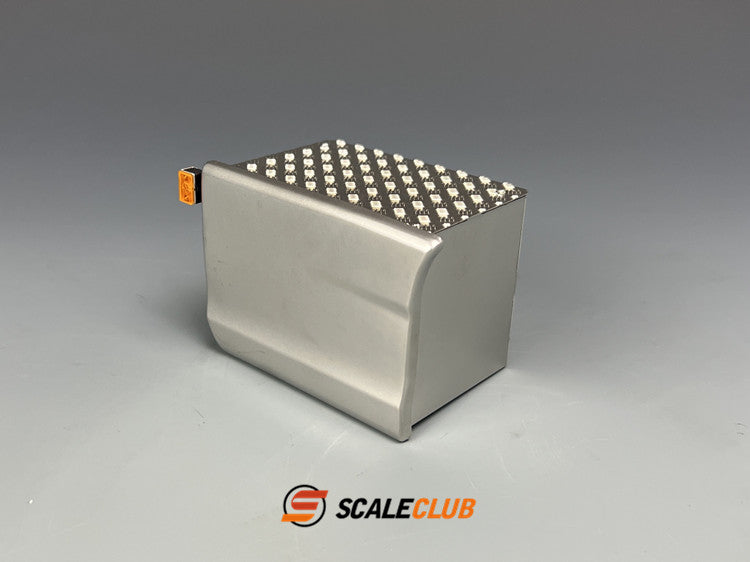 SCALECLUB 1/14 Tamiya Scania 770S Heavy Duty Trailer Upgrade Stainless Steel Metal Exhaust