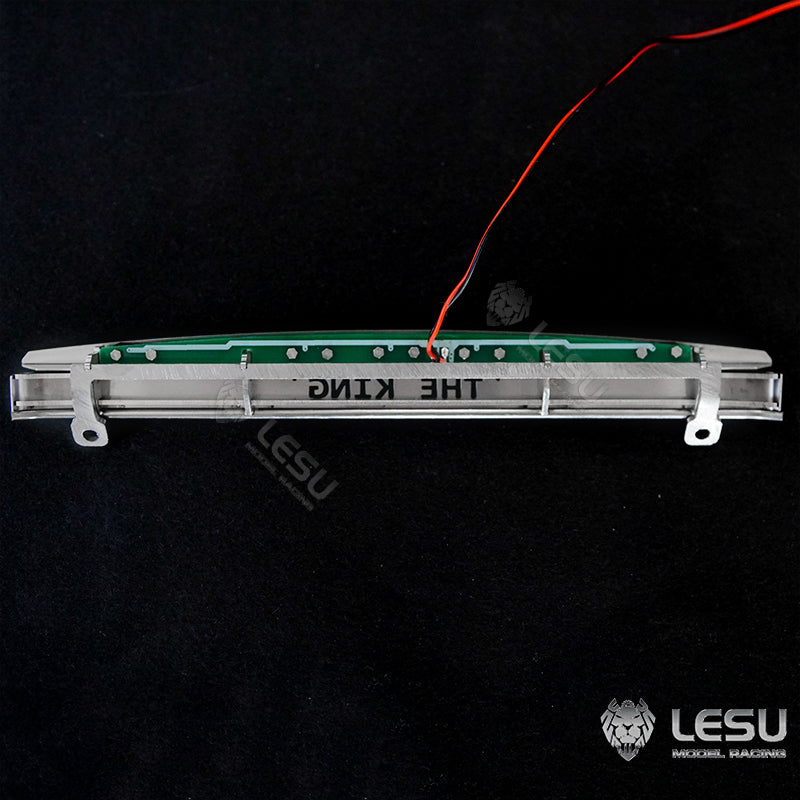 LED high roof spoiler light parts For Tamiya R620 R470 1/14 tractor truck engineering vehicle modification LESU S-1297