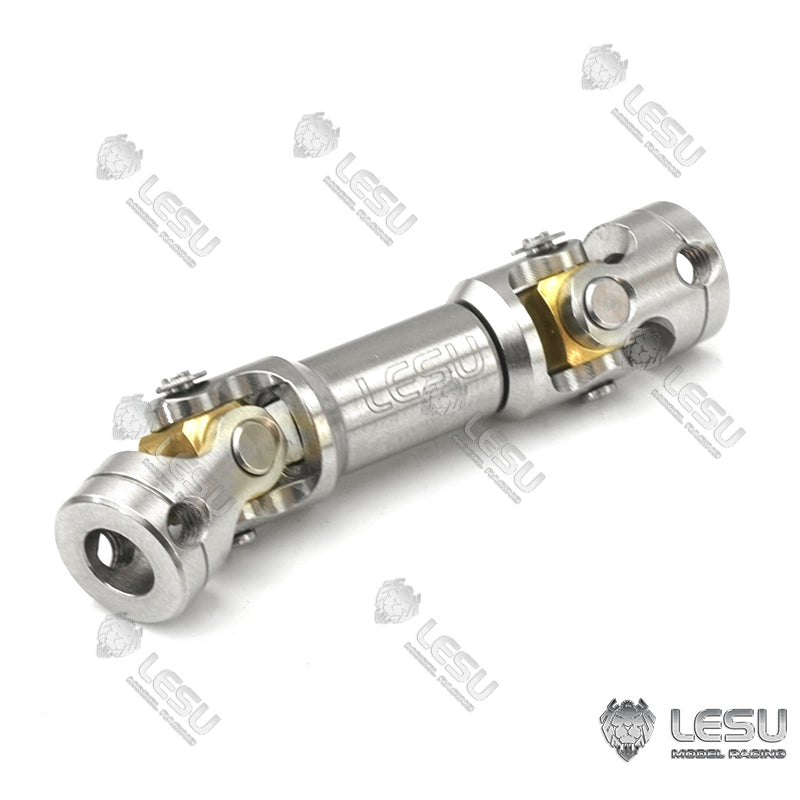 LESU new size Tamiya tractor drive shaft CVD universal joint 5MM stainless steel climbing car RC model