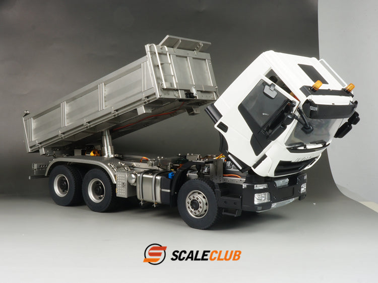 Scaleclub 1/14 Iveco iveco6x6 full metal hydraulic 3-way dump truck
