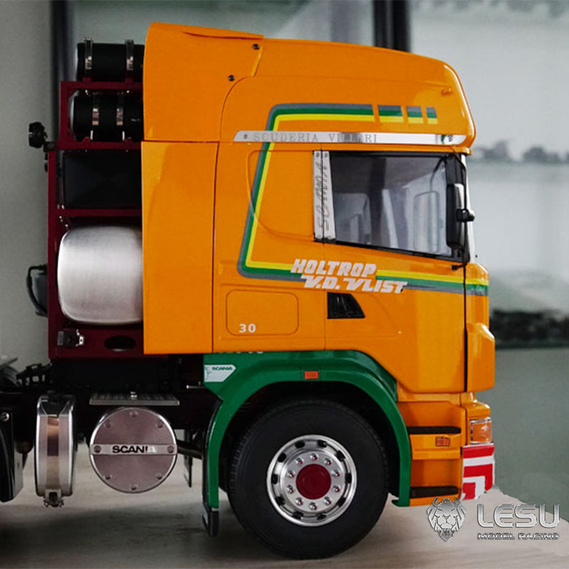 LESU1/14 truck window decoration G-6187 metal sticker Tamiya tractor R620 modified accessories