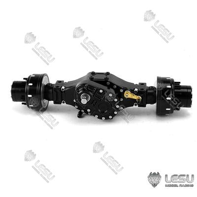 LESU 1/14 Tamiya truck remote control model modified inter-axle differential wheel side reduction axle