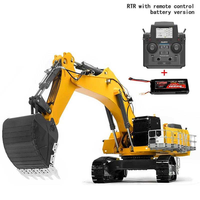 LESU 1/14 Hydraulic Remote Control Toy Heavy Duty Backhoe Excavator 4-Way Valve AOUE 9150