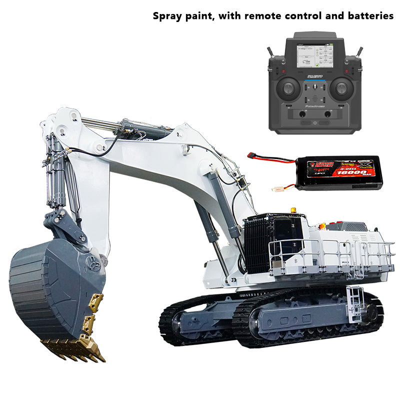 LESU 1/14 Hydraulic Remote Control Toy Heavy Duty Backhoe Excavator 4-Way Valve AOUE 9150