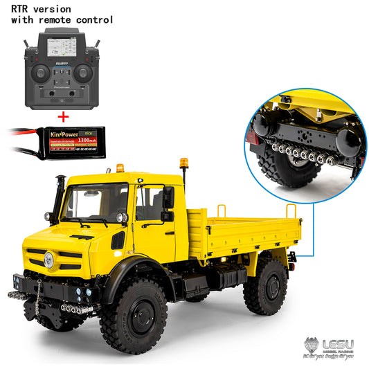 1/14 MT-44023 All-Metal Hydraulic All-Terrain Light Truck — CNC Body, Portal Axles with Hub Reduction