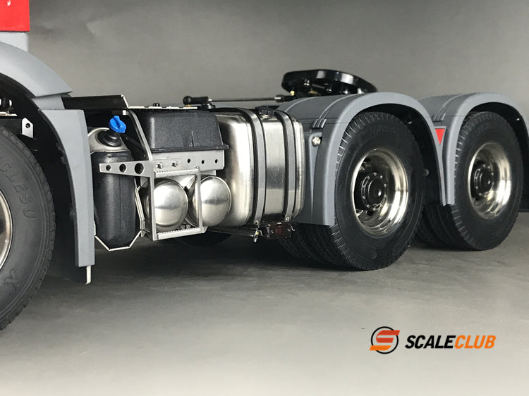 scaleclub 1/14 Tamiya tractor truck dump truck simulation metal fuel tank hydraulic tank