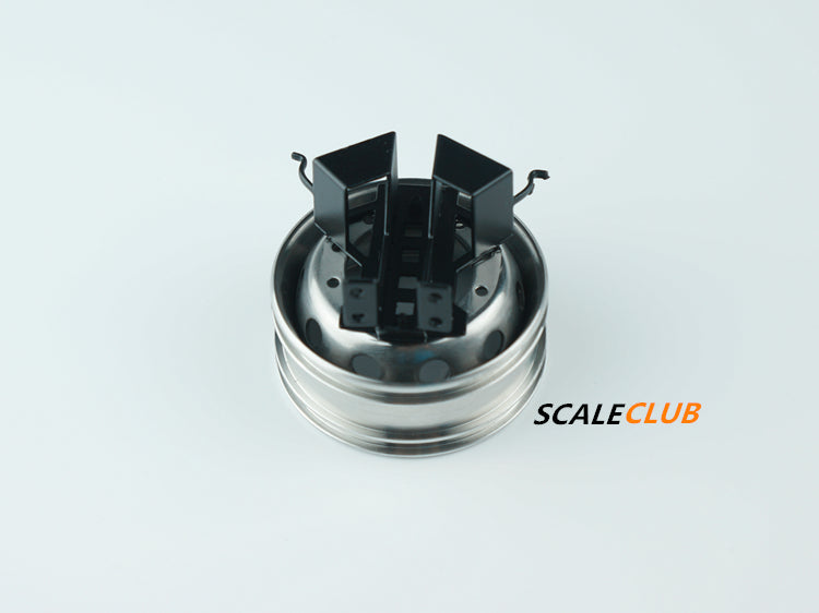 SCALECLUB Tamiya 1:14/16 universal tractor mud head metal spare tire rack anti-slip