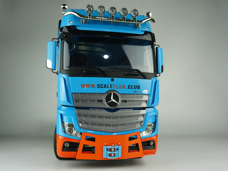 SCALECLUB Tamiya 1:4 Mercedes Benz 3363 1851 Upgrade Heavy Towing Front Metal Tow Hook