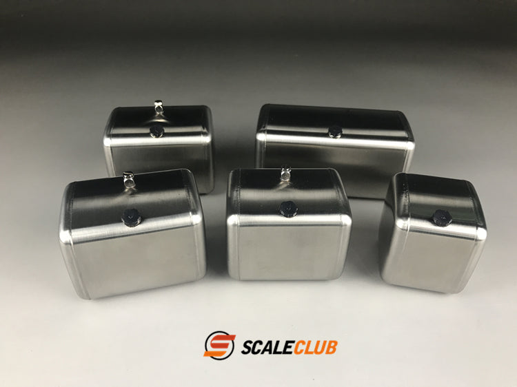 scaleclub 1/14 Tamiya tractor truck dump truck simulation metal fuel tank hydraulic tank