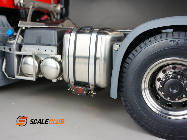 scaleclub 1/14 Tamiya tractor truck dump truck simulation metal fuel tank hydraulic tank