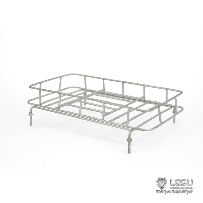 LESU 1/14 RC Truck Cab Metal Stainless Steel Canvas Frame G-6127 for Tamiya Mud Truck Model Toy Upgrade Modification DIY Parts