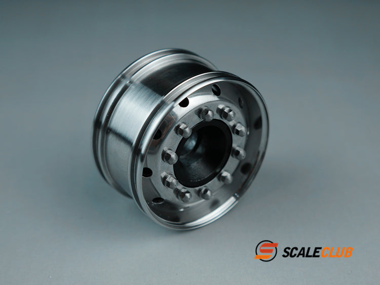 Scaleclub 1/14 3mm round head wheel nut precision CNC production process