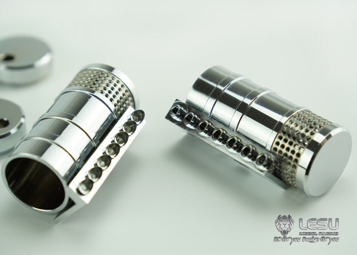 1/14 Truck Tamiya Tractor King Knight Metal Parts G-6067 Air Filter Remote Control Parts Model LESU