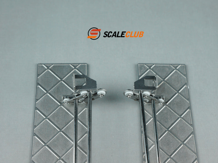 Scaleclub Tamiya trailer truck Scania side panels movable bracket movable spoiler