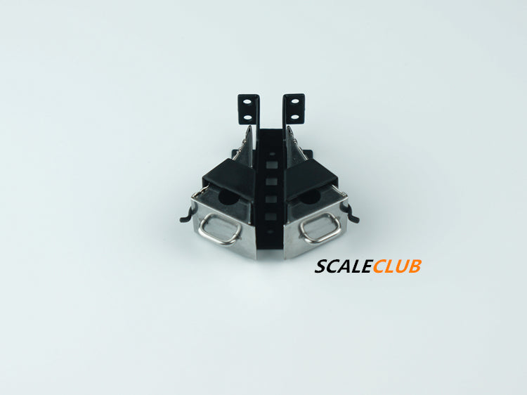 SCALECLUB Tamiya 1:14/16 universal tractor mud head metal spare tire rack anti-slip