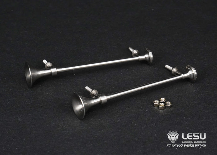 1/14 truck Tamiya tractor stainless steel whistle GW-K004 King GL American model accessories LESU