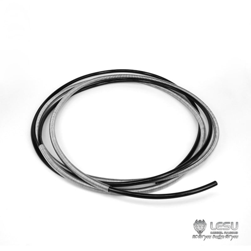 LESU remote control car oil pipe sleeve 1 meter long spring oil pipe folding sleeve Tamiya remote control fuel car model