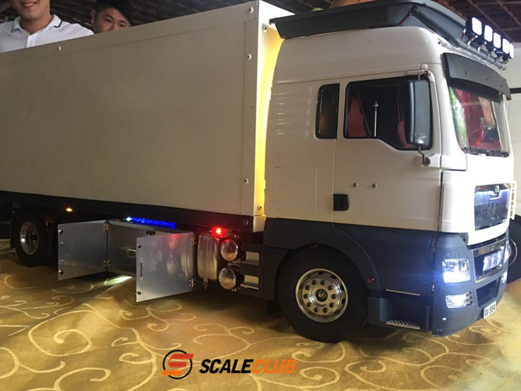 Scaleclub 1/14 tractor truck with bucket tool box remote control model accessories