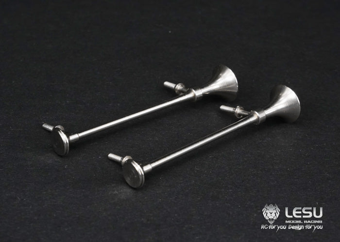 1/14 truck Tamiya tractor stainless steel whistle GW-K004 King GL American model accessories LESU
