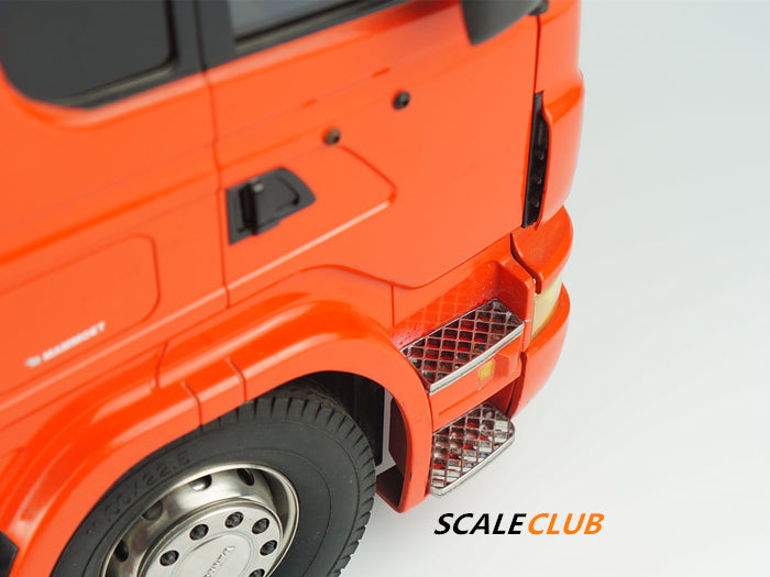 SCALECLUB Tamiya 1:14/16 universal tractor mud head metal spare tire rack anti-slip