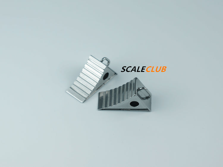 SCALECLUB Tamiya 1:14/16 universal tractor mud head metal spare tire rack anti-slip