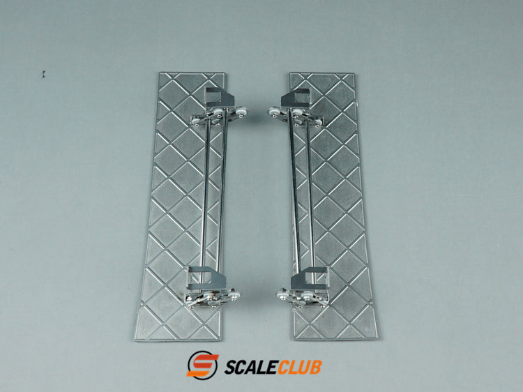 Scaleclub Tamiya trailer truck Scania side panels movable bracket movable spoiler