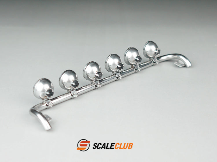 Scaleclub 1/14 Tamiya Scania r470 r620 upgrade metal ceiling light lamp holder lamp cup