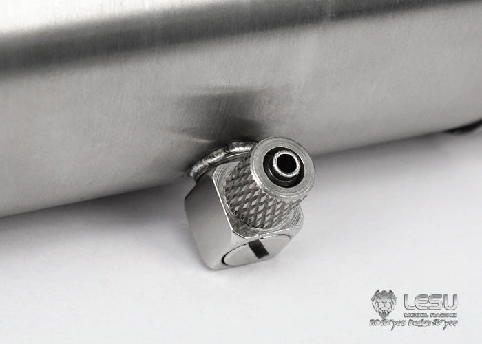 1/14 American truck hydraulic oil tank GW-K006 stainless steel welding Tamiya tractor King GL model accessories