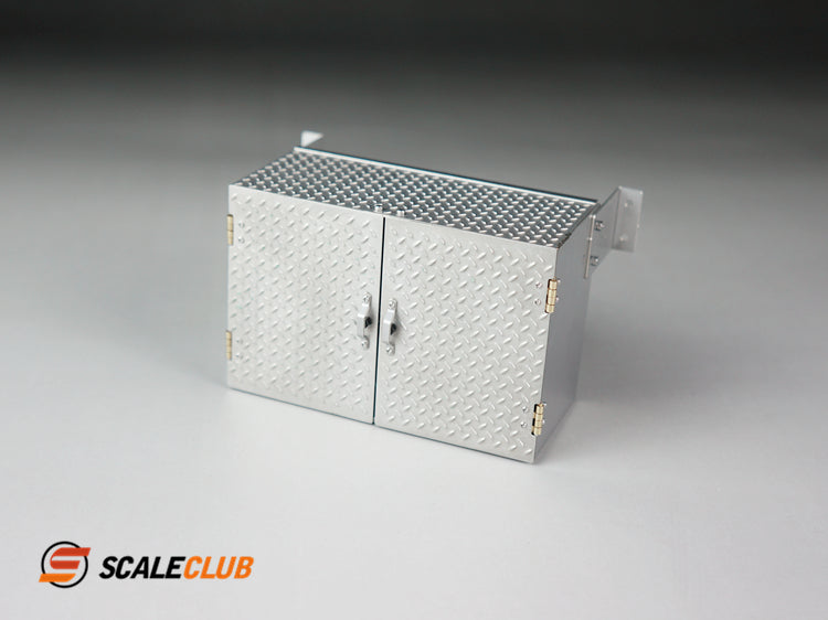 Scaleclub 1/14 Tamiya tractor truck dump truck ton truck metal with anti-slip texture 90mm tool box