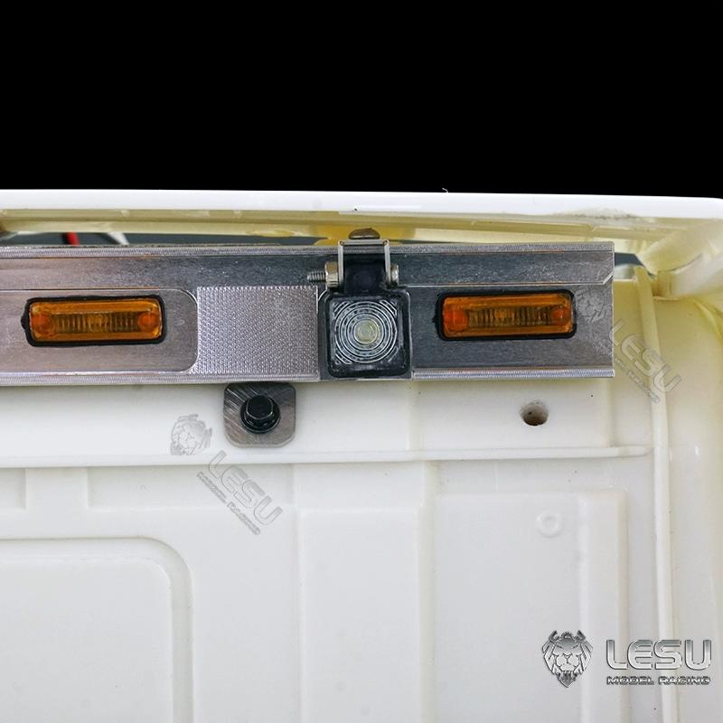 For Tamiya R620 R470 1/14 RC tractor truck engineering model toy LED high roof rear light upgrade modification parts LESU S-1292