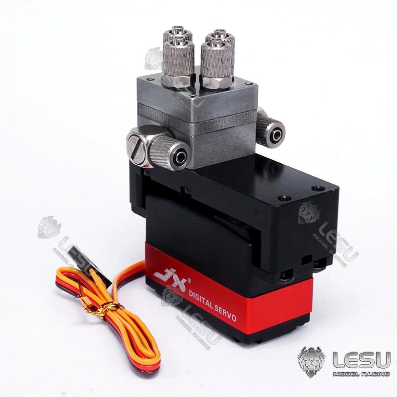 LESU RC engineering machinery model one way diversion reversing valve Y-1532 A B type hydraulic system modification parts
