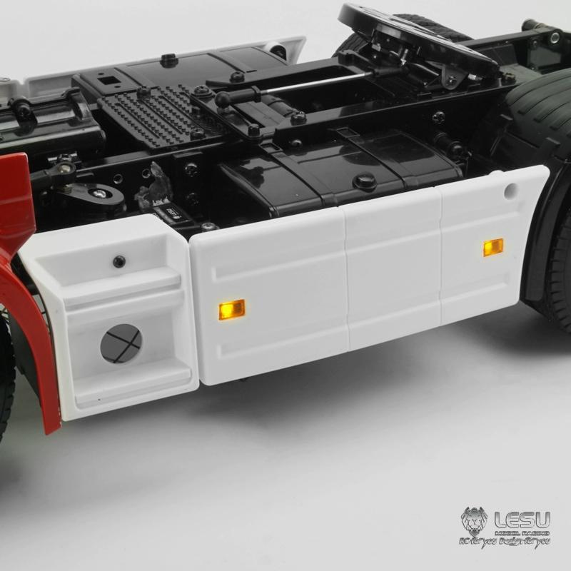 LESU RC Truck Model Toy Side Skirt Decorative Light S-1224 for Tamiya 1/14 RC R470 R620 Traction Truck Upgrade Modified Parts