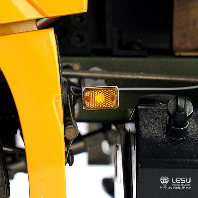 LESU 1/14 RC Truck Model Toy Side Width Lights Clearance Lights Warning Lights LED Lights S-1256 Universal Tractor Mud Truck
