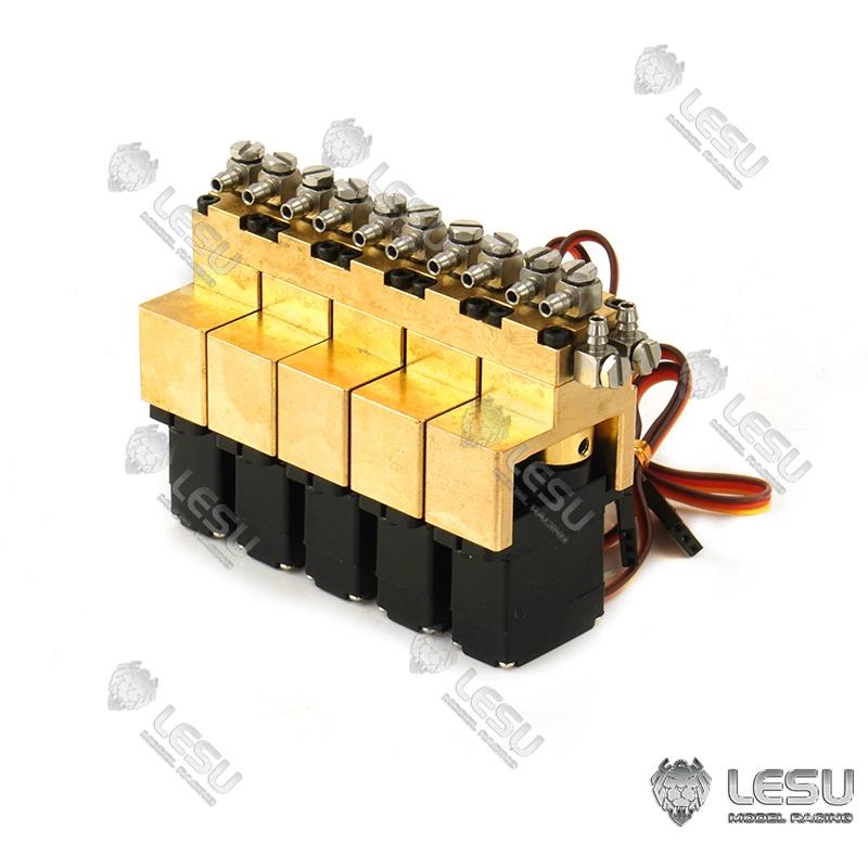 LESU hydraulic model multi-position reversing valve 1-7-way multi-way oil valve upgrade modification accessories or DIY