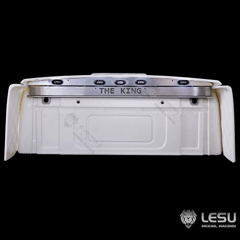 LED high roof spoiler light parts For Tamiya R620 R470 1/14 tractor truck engineering vehicle modification LESU S-1297