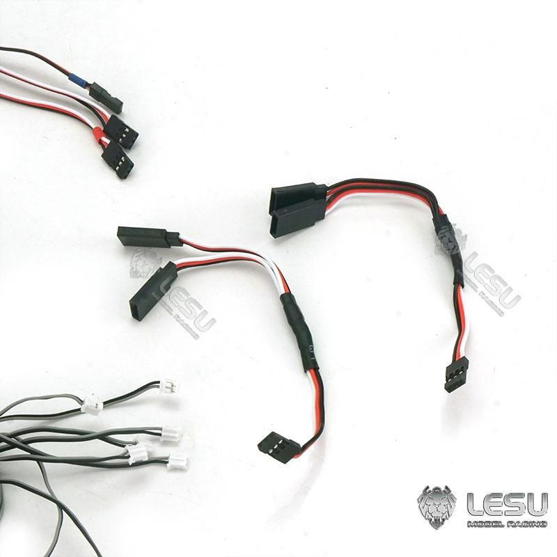 LED 3V light set For Tamiya 1/14 RC Truck Engineering Excavator Semi-trailer Trailer Model DIY Upgrade Parts LESU EL-005