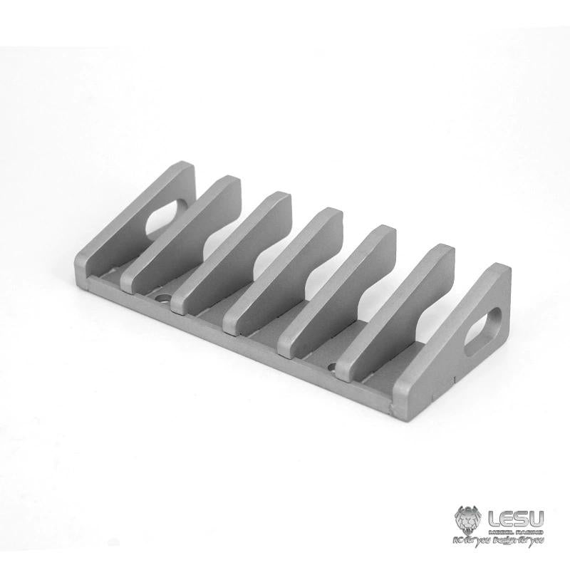 LESU 1/14 RC Truck TGS Shell Chin Servo Protector G-6190 Metal Upgrade Parts for Tamiya Dump Truck or DIY Car Model Parts