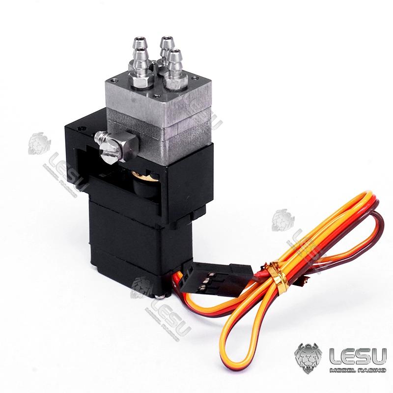 LESU RC engineering machinery model one way diversion reversing valve Y-1532 A B type hydraulic system modification parts