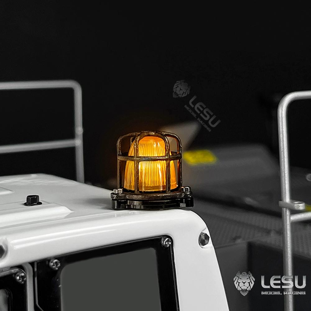 LESU 1/14 RC Truck Model Toy Rotating Light S-1263 for Roof Light Tamiya Traction Truck DIY Plug Receiver Upgrade Modified Parts
