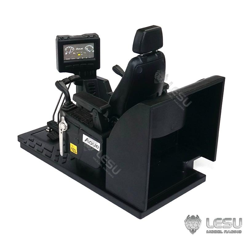 LESU 1/14 engineering excavator modified seat simulation mold cab suitable for crawler excavators and wheeled excavators