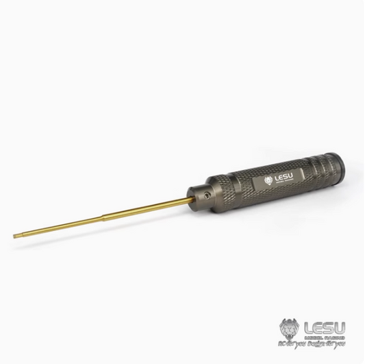 1.5mm 2.0mm 2.5mm hexagonal screwdriver handle detachable Tamiya tractor model tool LESU