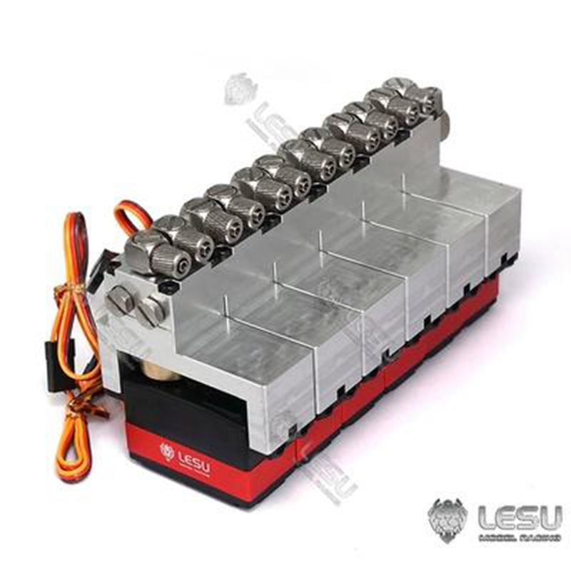 LESU hydraulic model multi-position reversing valve 1-6-way multi-way oil valve hydraulic model upgrade modification