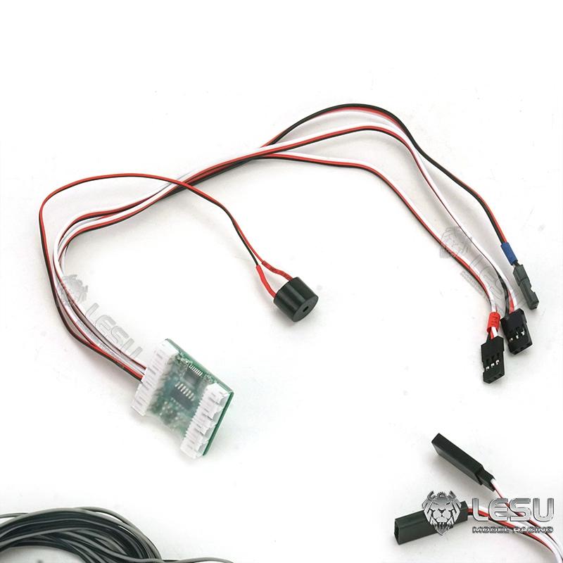 LED 3V light set For Tamiya 1/14 RC Truck Engineering Excavator Semi-trailer Trailer Model DIY Upgrade Parts LESU EL-005