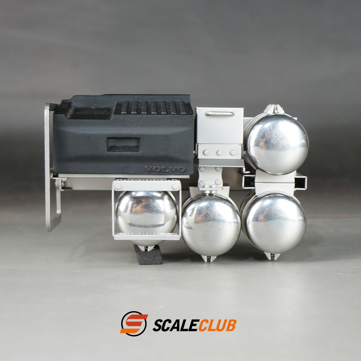 Scaleclub Model for Tamiya FH750 1/14 RC traction truck model toy battery box 4 gas tanks with pedals upgrade modification parts