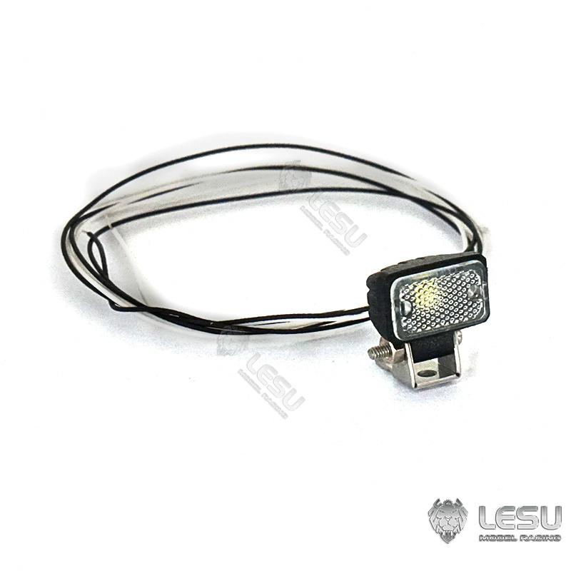 LED S-1284 simulation spotlight accessories suitable for Tamiya 1/14 RC truck engineering vehicle model upgrade modification