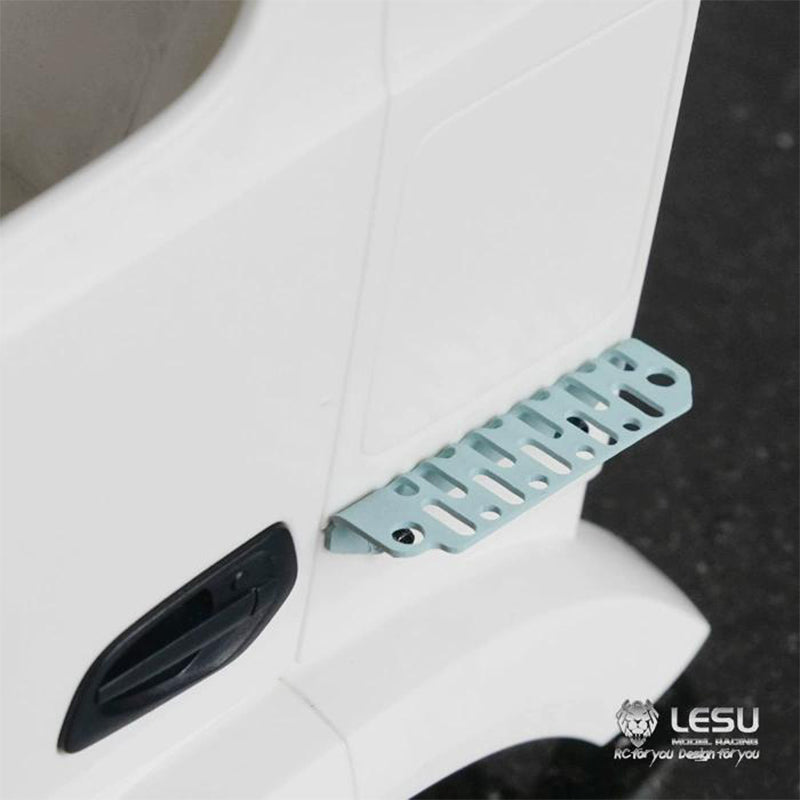 1/14 RC Truck Model Toy Tamiya 3363 3348 Car Shell Metal Stainless Steel Pedal LESU G-6148-B Upgrade Modified Parts