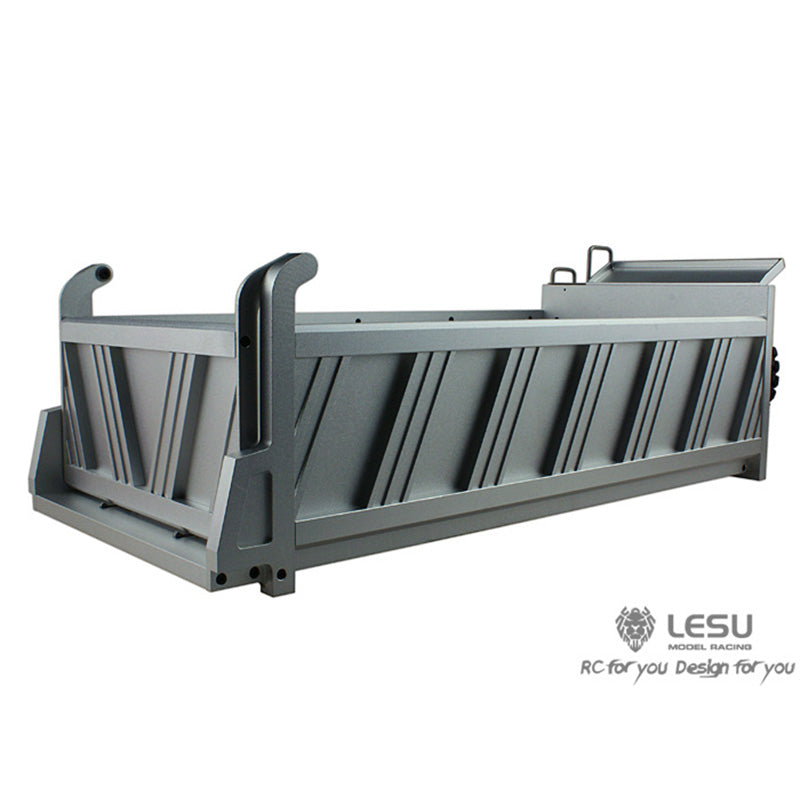LESU 1/14 Tamiya Truck 6X6 Remote Control Model Dump Truck Modified Container Dump Truck Bucket LS-20150801