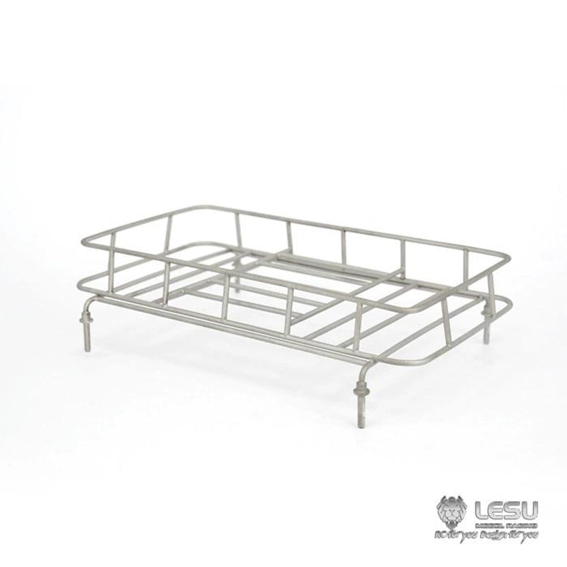 LESU 1/14 RC Truck Cab Metal Stainless Steel Canvas Frame G-6127 for Tamiya Mud Truck Model Toy Upgrade Modification DIY Parts